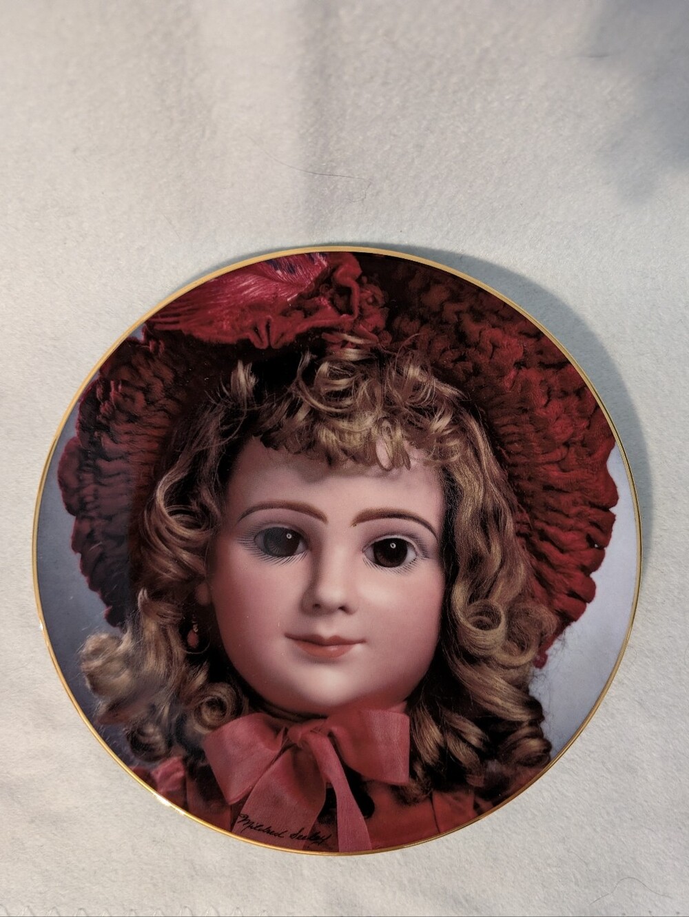 Mildred Seeley Antique Doll Collection Plate "French Bebes"